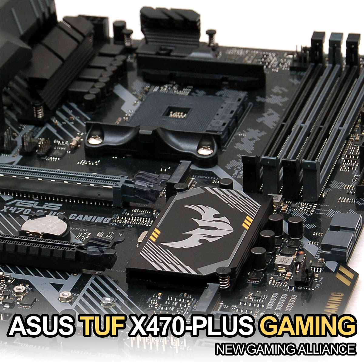 ASUS TUF X470-PLUS GAMING - Title