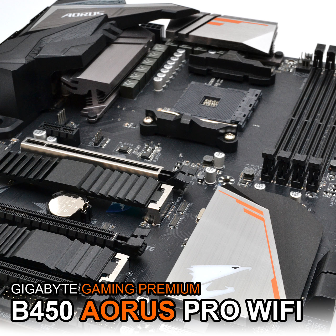 GIGABYTE B450 AORUS PRO WIFI - Title