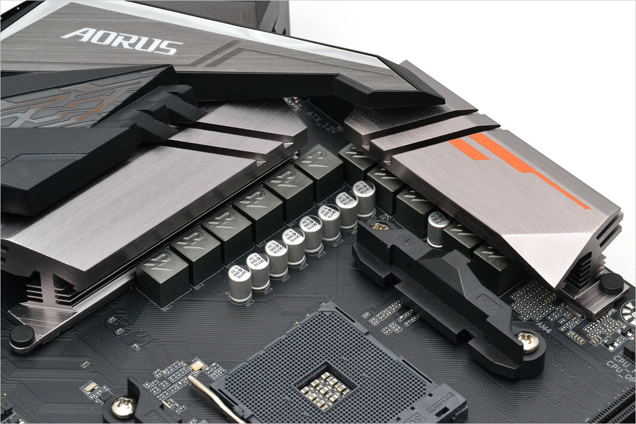 GIGABYTE B450 AORUS PRO WIFI - CPU VRM