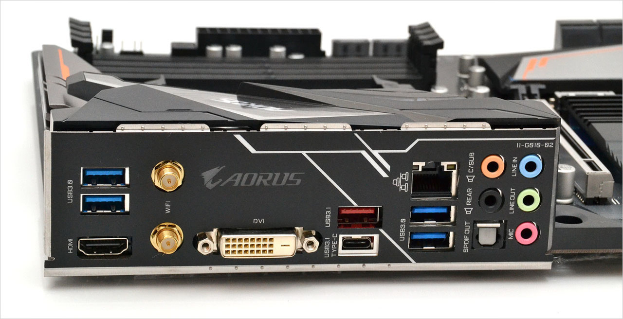 GIGABYTE B450 AORUS PRO WIFI - Ultra Durable Rear I/O Shield