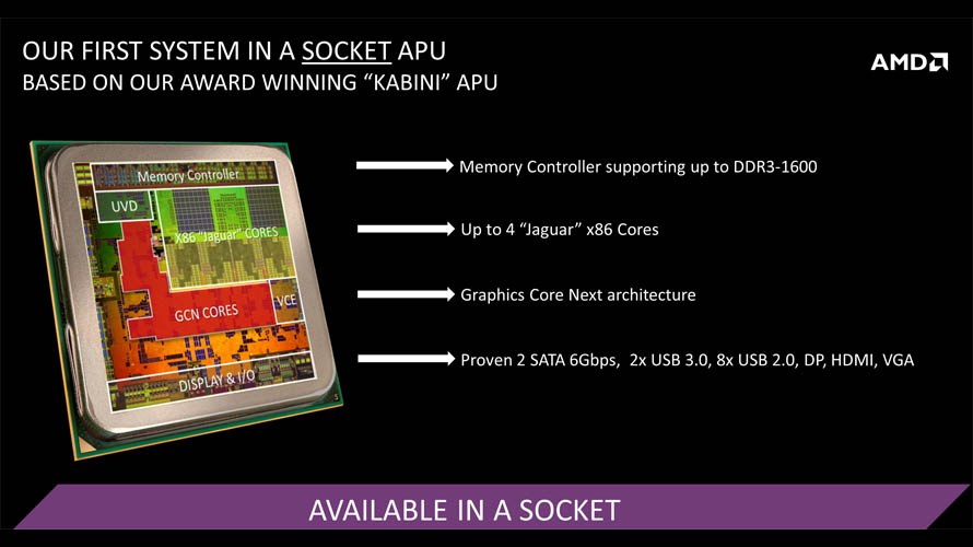 AMD Kabini Processor - Presentation Slide 01