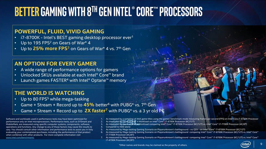 Intel 8th Core Processor - Presentation Slide 02