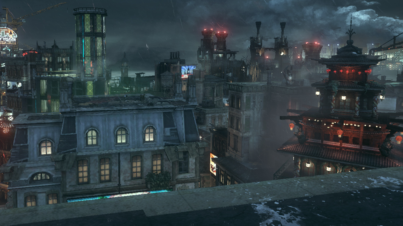 BatmanArkhamKnight - Screenshot Quality Compare